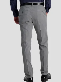 Casual Pants & Chinos|Casual Pants & Chinos-Haggar Iron Free Premium Khaki&trade; Slim/Straight Fit Flat Front Pant Black Casual