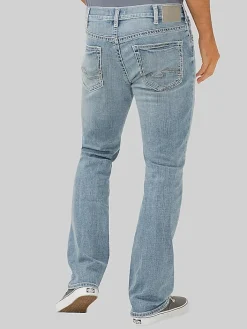 Jeans|Jeans-Silver Jeans Jace Slim Fit Bootcut Jeans Medium Wash