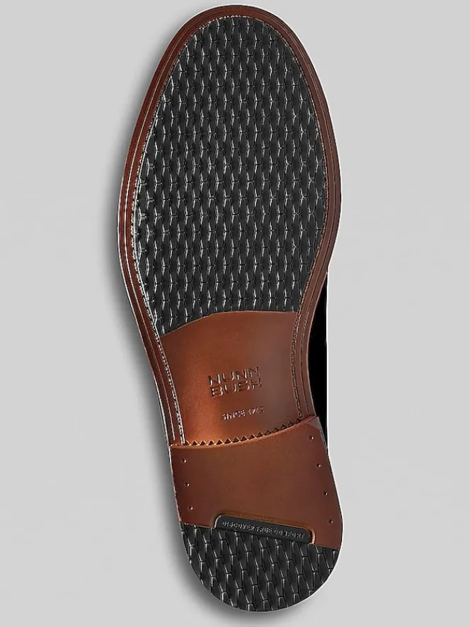 Loafers & Slip-ons-Nunn Bush Keaton Moc Toe Tassel Slip-On Shoes Black