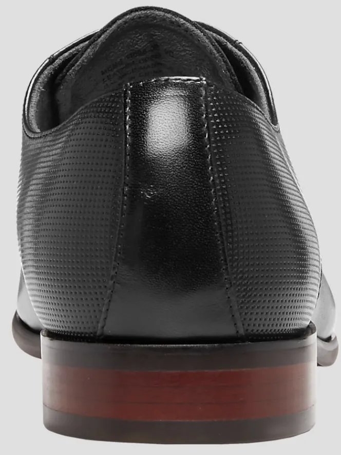 Oxfords|Dress & Formal Shoes-Florsheim Kierland Leather Plain Toe Oxfords Black