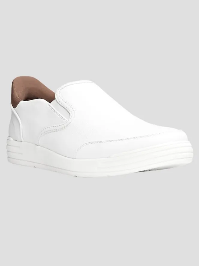 Loafers & Slip-ons|Casual Shoes-Nunn Bush Kore City Walk EZ Moc Toe Slip On Shoes Black