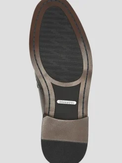 Oxfords|Dress & Formal Shoes-Moretti Kylian Leather Wingtip Oxfords Brown