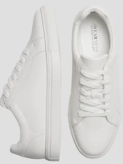 Casual Shoes|Casual Shoes-Awearness Kenneth Cole Lace-Up Leather Low-Top Sneakers Black