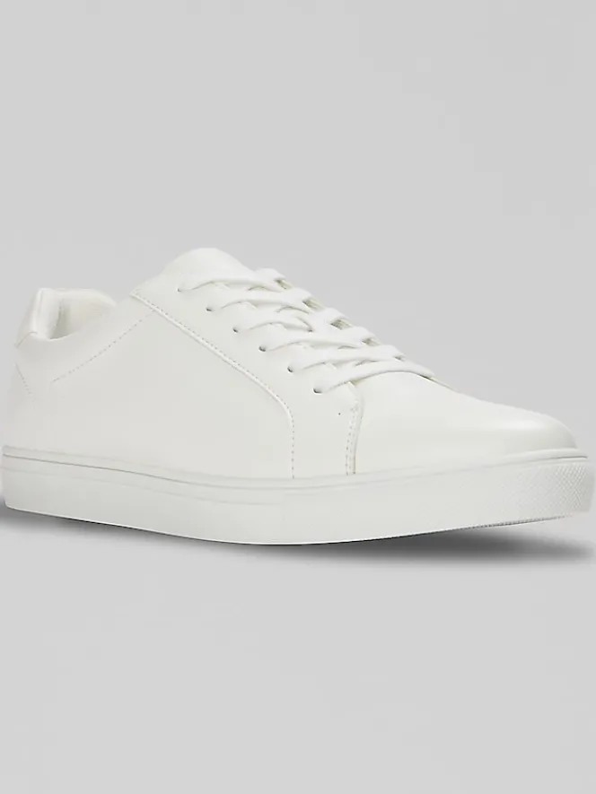 Casual Shoes|Casual Shoes-Awearness Kenneth Cole Lace-Up Leather Low-Top Sneakers Black