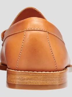 Casual Shop|Loafers & Slip-ons-G.H.BASS Larson Artisanal Weejuns&reg; Moc Toe Loafers Tan