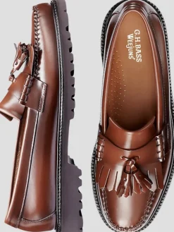 Loafers & Slip-ons|Casual Shoes-G.H.BASS Layton Lug Weejuns&reg; Moc Toe Loafers Black