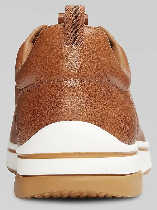 Casual Shoes|Casual Shoes-Freeman Leeland Perforated Sneakers Tan