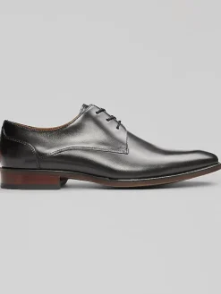 Oxfords|Dress & Formal Shoes-Florsheim Luxe Roseto Plain Toe Oxfords Black