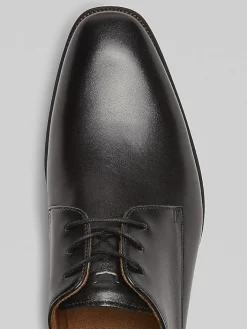 Oxfords|Dress & Formal Shoes-Florsheim Luxe Roseto Plain Toe Oxfords Black