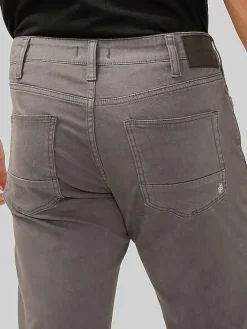 Casual Pants & Chinos|Casual Pants & Chinos-Silver Jeans Machray Athletic Fit Straight Leg Pants Charcoal