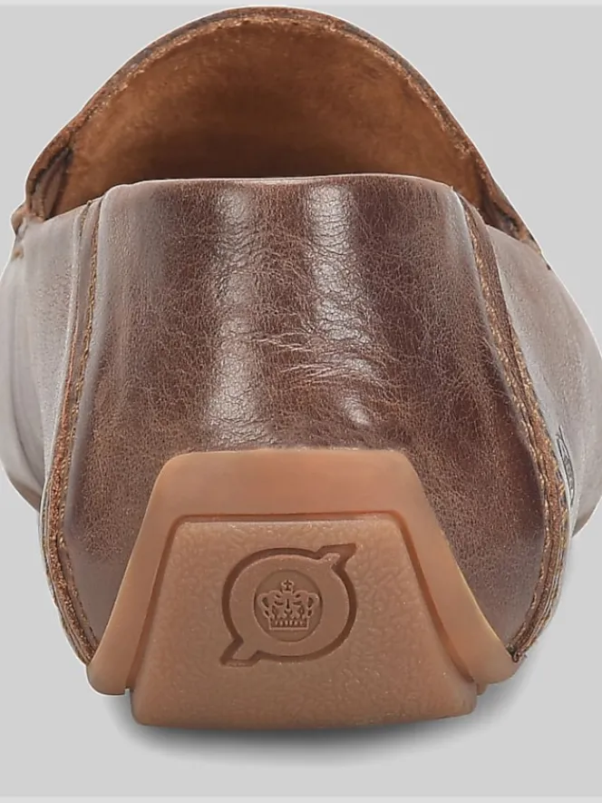 Loafers & Slip-ons|Casual Shoes-Born Shoes Marcel Moc Toe Loafers Brown Cognac