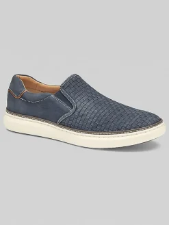 Casual Shoes|Casual Shoes-Johnston &Amp; Murphy McGuffey Woven Shoes Navy