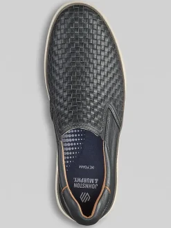 Casual Shoes|Casual Shoes-Johnston &Amp; Murphy McGuffey Woven Shoes Black