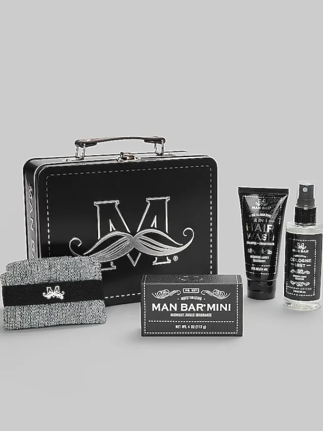 Cologne & Skincare-San Francisco Soap Co. Midnight Amber Tin Gift Set Misc