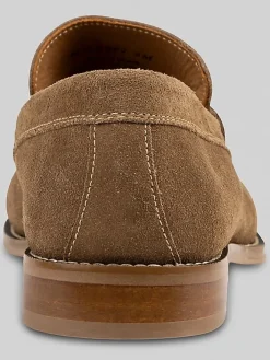 Loafers & Slip-ons-Donald Pliner Miles Penny Loafers Dark Taupe