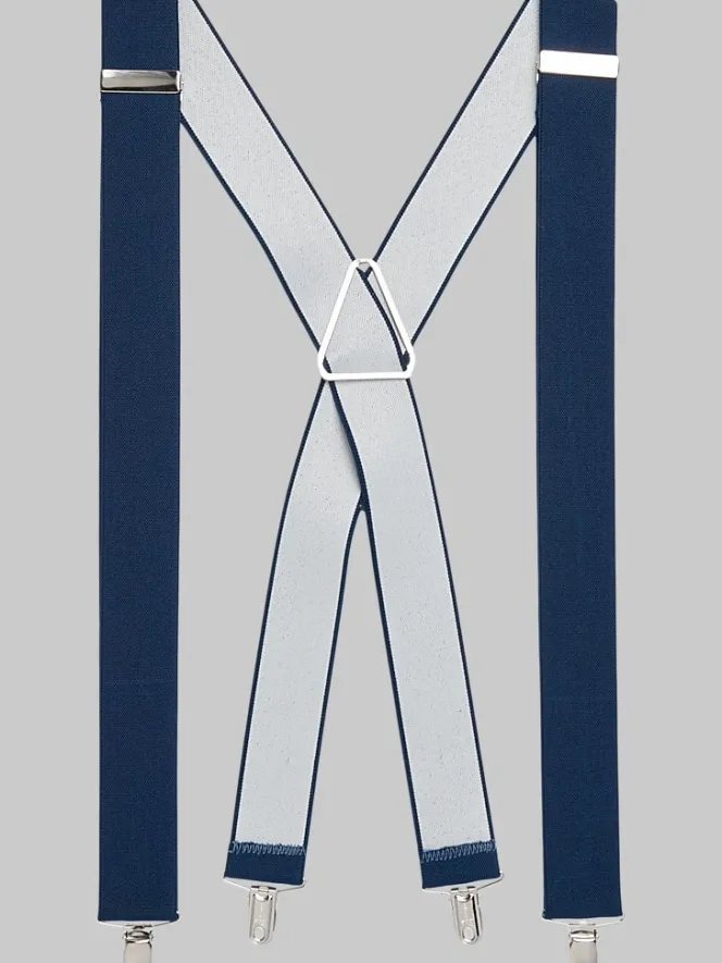 Formal Accessories|Suspenders-Pronto Uomo 35mm Clip Suspenders Black