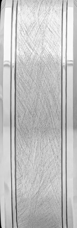 Jewelry|Tie Bars & Cufflinks-Gtx 8mm Hammered Center Tungsten Carbide Band Gunmetal