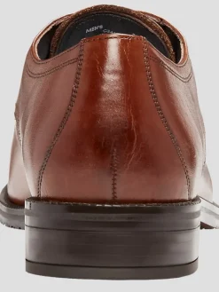 Oxfords|Dress & Formal Shoes-Cole Haan Modern Essentials Leather Cap Toe Oxfords Cognac