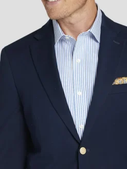 Blazers|Sport Coats-Tommy Hilfiger Modern Fit Blazer Navy Solid