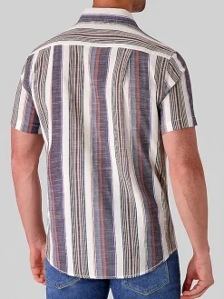 Button Up Shirts|Casual Shirts-Report Collection Modern Fit Button Up Shirt Brown And Bronze