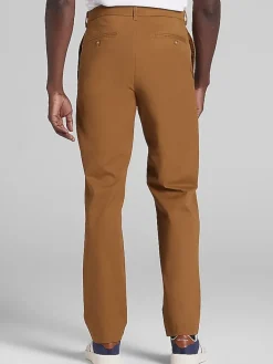 Casual Pants & Chinos|Casual Pants & Chinos-Joseph Abboud Modern Fit Comfort Stretch Chinos Flint Stone