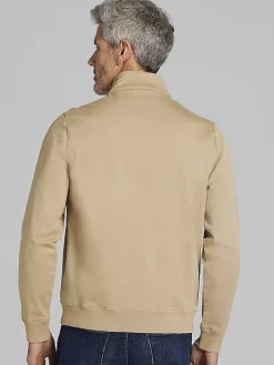 Outerwear-Joseph Abboud Modern Fit Garment Wash Barracuda Jacket Army