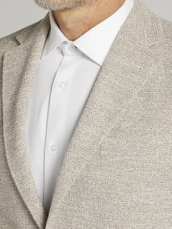 Big & Tall Sport Coats|Casual Shop-Joseph Abboud Modern Fit Knit Sport Coat Tan Tic