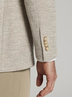 Big & Tall Sport Coats|Casual Shop-Joseph Abboud Modern Fit Knit Sport Coat Tan Tic