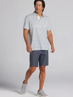 Casual Shirts|Polos-Joseph Abboud Modern Fit Polo Navy/White