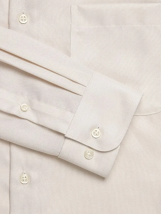 White Dress Shirts|Dress Shirts-Pronto Uomo Modern Fit Queens Oxford Dress Shirt Black