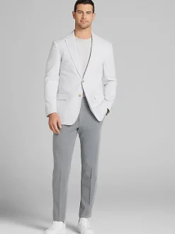 Sport Coats|Sport Coats-JOE Joseph Abboud Modern Fit Seersucker Sport Coat Blue/White