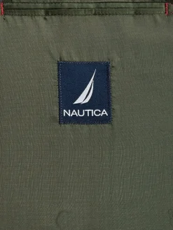 Sport Coats|Sport Coats-Nautica Modern Fit Seersucker Sport Coat Green Seersucker
