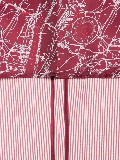 Sport Coats|Sport Coats-Nautica Modern Fit Seersucker Sport Coat Red Seersucker