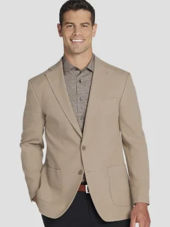 Sport Coats|Sport Coats-Joseph Abboud Modern Fit Sport Coat Camel
