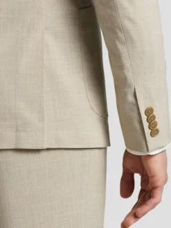 3-piece Suits|Suit Separates-Michael Kors Modern Fit Suit Jacket Tan Solid