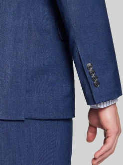 Suit Separates|3-piece Suits-Pronto Uomo Modern Fit Suit Jacket Blue