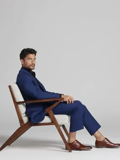 Suit Separates|3-piece Suits-Pronto Uomo Modern Fit Suit Jacket Blue