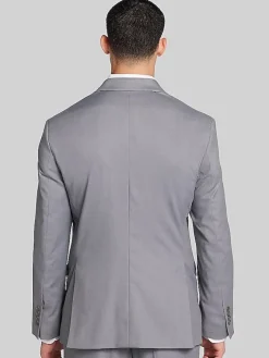 3-piece Suits|Suit Separates-Pronto Uomo Modern Fit Suit Jacket Black Solid