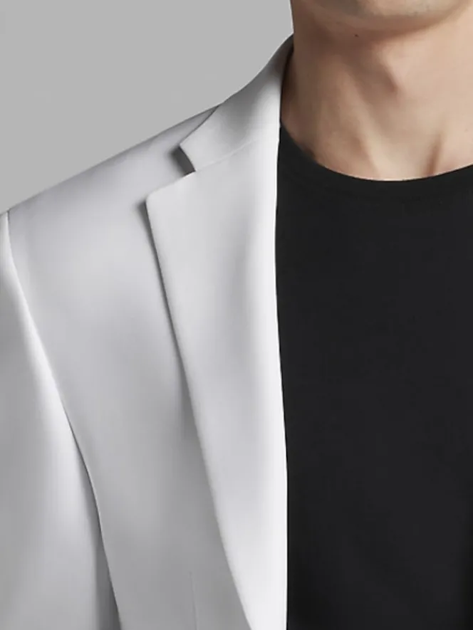 3-piece Suits|Suit Separates-Pronto Uomo Modern Fit Suit Jacket White