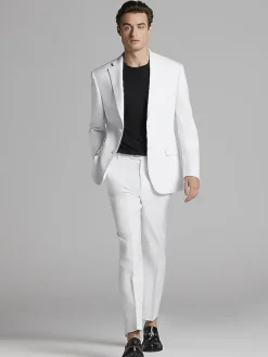 3-piece Suits|Suit Separates-Pronto Uomo Modern Fit Suit Jacket White