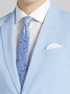 3-piece Suits|Suit Separates-Egara Modern Fit Suit Jacket Seafoam