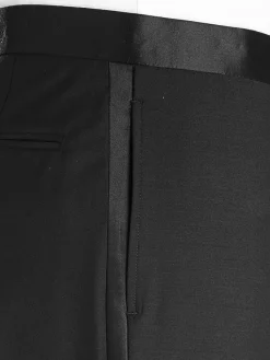 Tuxedos|Big & Tall Suits-Pronto Uomo Platinum Modern Fit Tuxedo Pants Formal