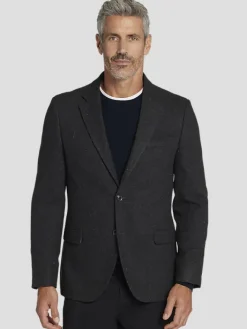 Big & Tall Sport Coats|Sport Coats-Nautica Modern Fit Tweed With Leather Elbow Patches Sport Coat Brown Tweed