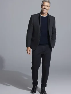 Big & Tall Sport Coats|Sport Coats-Nautica Modern Fit Tweed With Leather Elbow Patches Sport Coat Brown Tweed