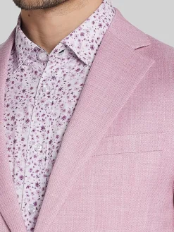 Sport Coats|Sport Coats-Pronto Uomo Modern Fit Twill Sport Coat Blue Twill