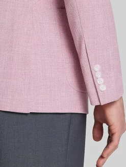 Sport Coats|Sport Coats-Pronto Uomo Modern Fit Twill Sport Coat Blue Twill