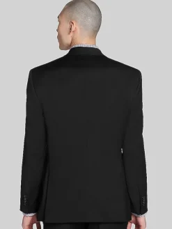 Suit Separates|3-piece Suits-Awearness Kenneth Cole Modern Fit Wool Blend Suit Jacket Black