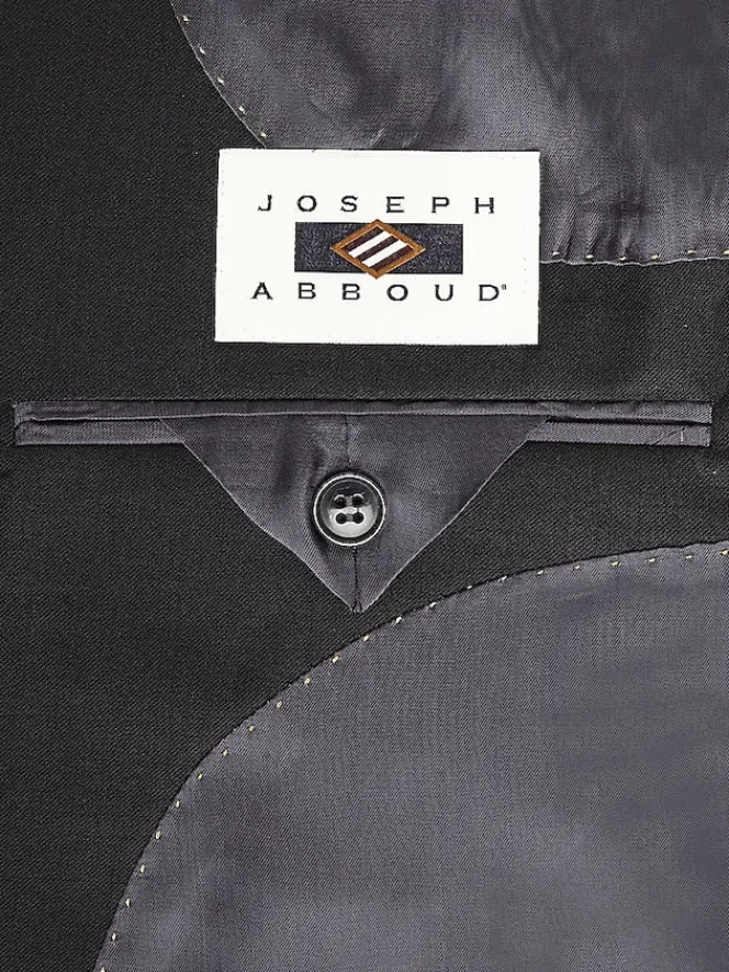 3-piece Suits|Suit Separates-Joseph Abboud Modern Fit Wool Suit Jacket Black