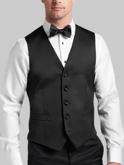 Tuxedos-Joseph Abboud Modern Fit Wool Tuxedo Vest Formal