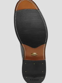 Oxfords|Dress & Formal Shoes-G.H.BASS Monogram Blucher Derby Oxfords Black